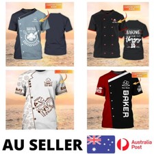 Pastry Chef Shirt Baker Pantru Uniform T-Shirt Custom Name - AU Stock