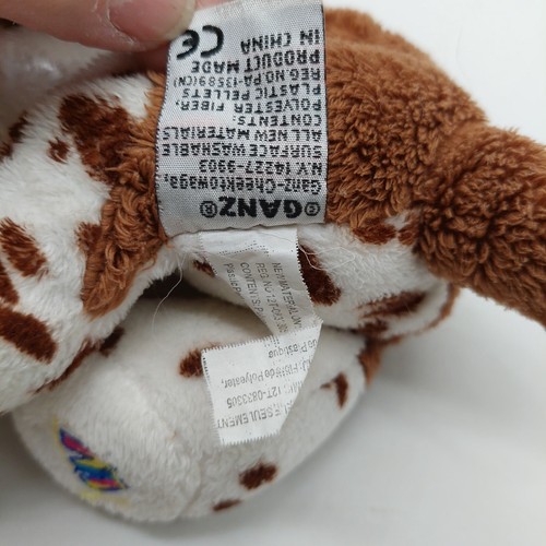 Ganz Webkinz Springer Spaniel cane 9" peluche cucciolo peluche HM170 senza codice - Foto 4 di 9
