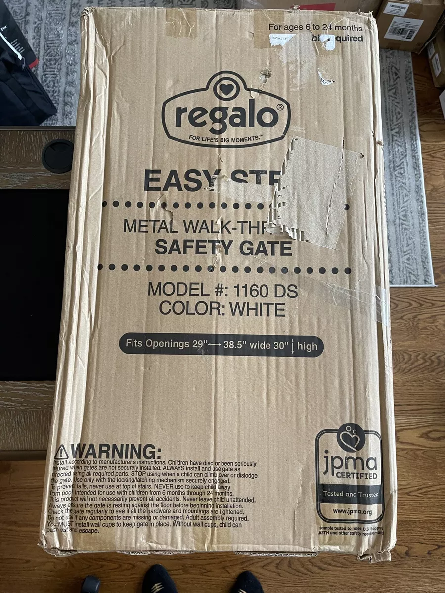 Easy step metal hotsell walk through gate