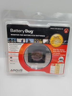 Argus Battery Bug Monitor For Motorcycle Batteries BB-SBM12-PS