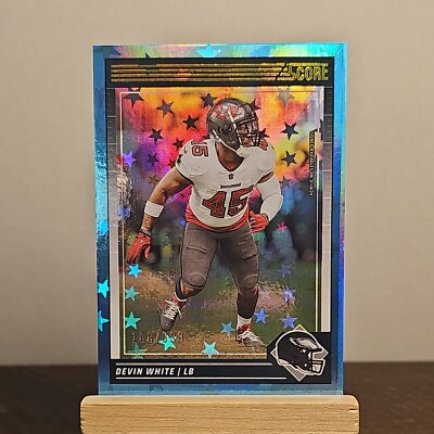 2024 SCORE Devin White LB Eagles Bucs #263 BLUE ASTRO Foil STARS 034 /399 SP