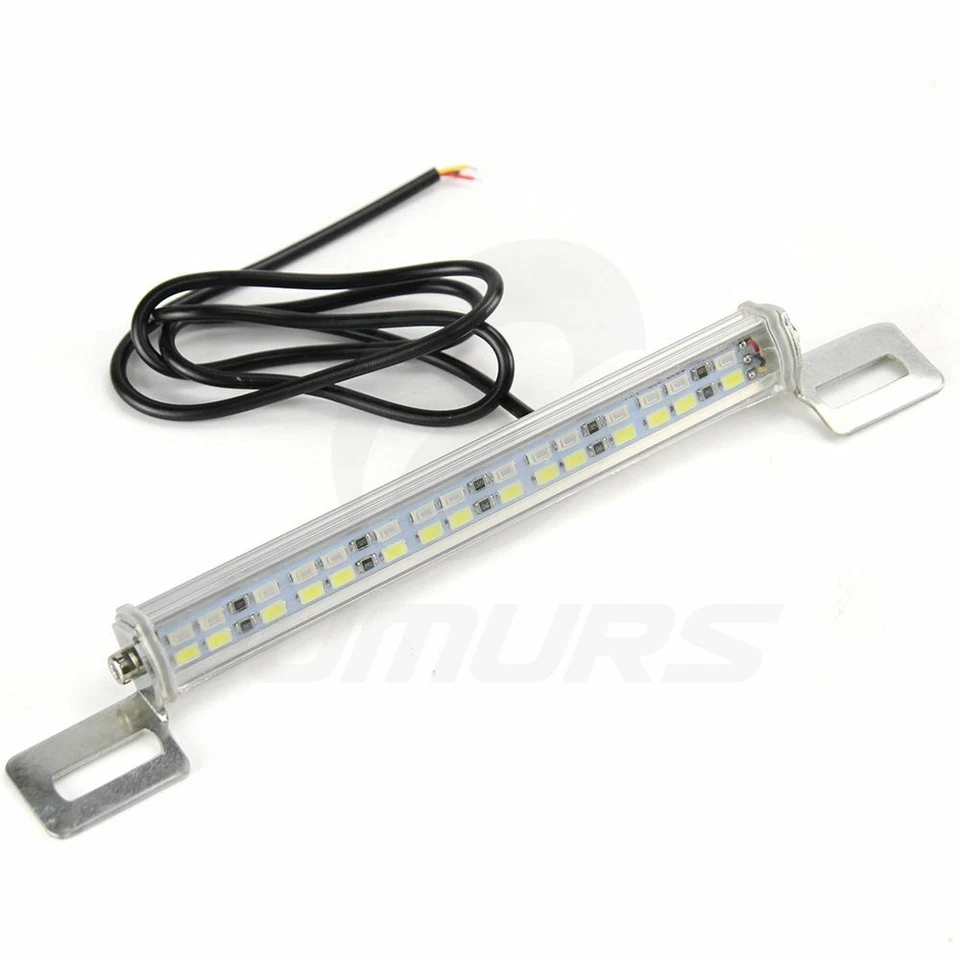 Белые светодиодные лампы с болтовым креплением 30 SMD для подсветки номерного знака автомобиля заднего хода - Изображение 2 из 4