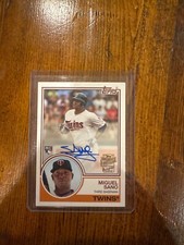 2016 Topps Archives - Fan Favorites Autographs 1983 Design Miguel Sanó...