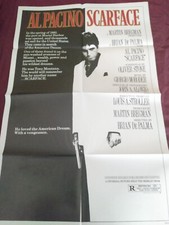 Scarface Original 27x41 One-sheet 1983 Al Pacino Directed By Brian De Palma