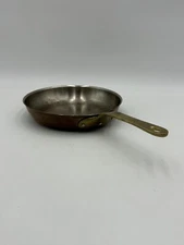 Vintage Copper Sauté Pan 8.25” Round