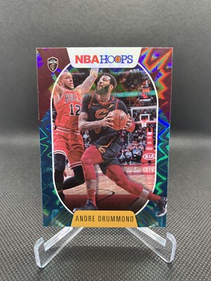 2020-2021 Panini NBA Hoops Andre Drummond #22 Teal Explosion