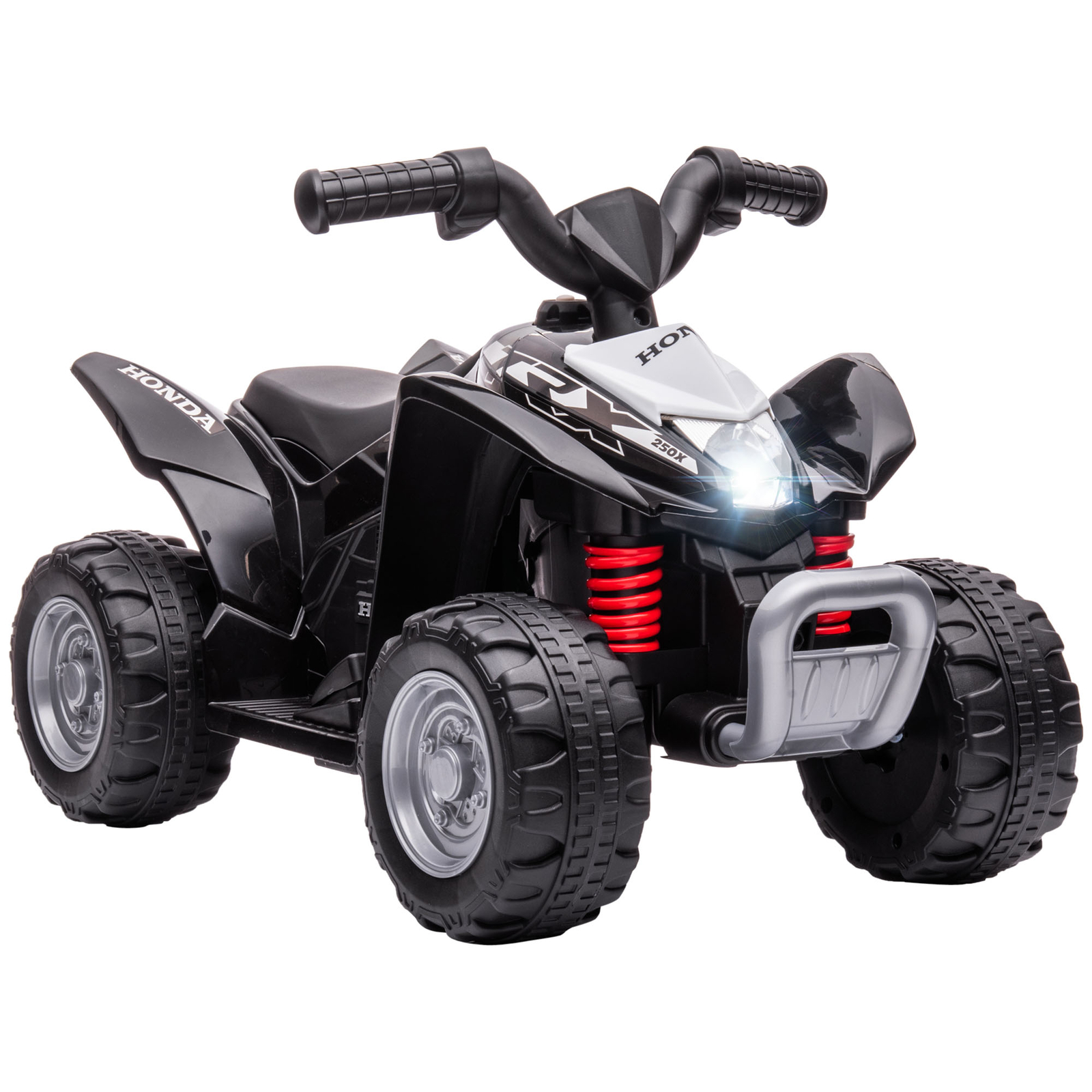 Honda Licensed Kids Electric Quad Bike 6V ATV Ride On 1.5-3 Years Black-HOMCOM