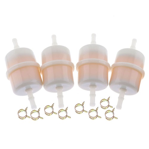 4PCS 1/4" ID Fuel Filter 490190031 490190031 for Kawasaki FR600V