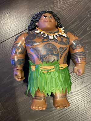 Maui Moana Action Figure Disney Store 11  - No Hook