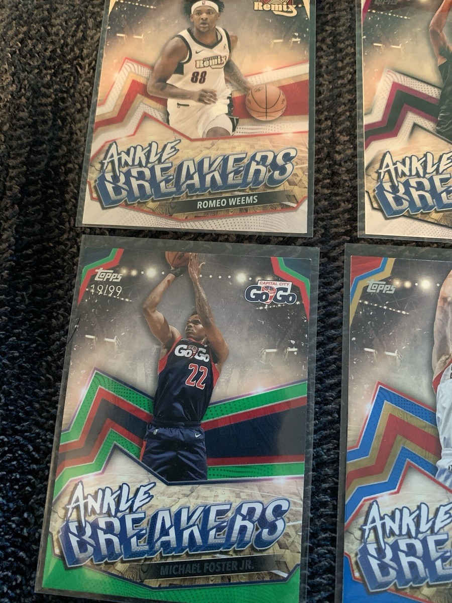 2023/24 Topps NBA G League Ankle Breakers Insert Basketball Card Lot