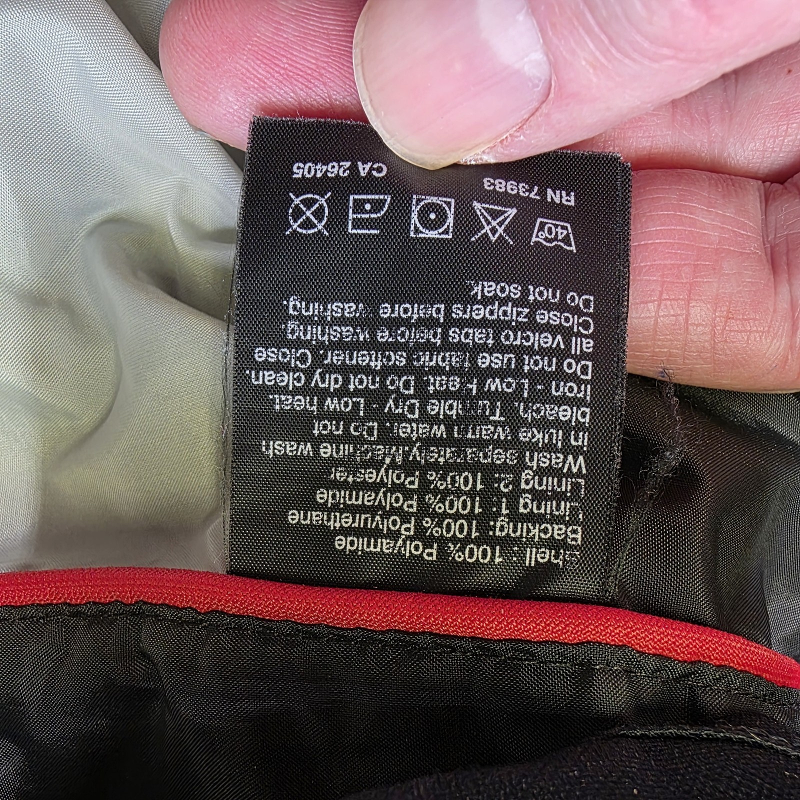 Helly Hansen TECH Rain Wind Reflective Black Jack… - image 6