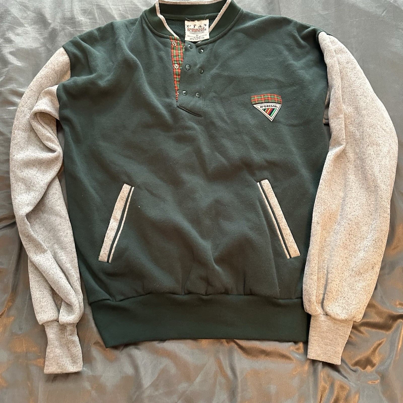 McGregor Competitors Quarter Button Down Sweater - image 1