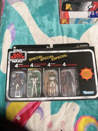 Kenner Star Wars The Bad Batch Vintage Collection 4 Figure Set 2022