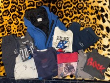 ZARA Boys Lot Of 10 Size 8-12 y/o M Jacket, Tops, Sweatpants, Shorts
