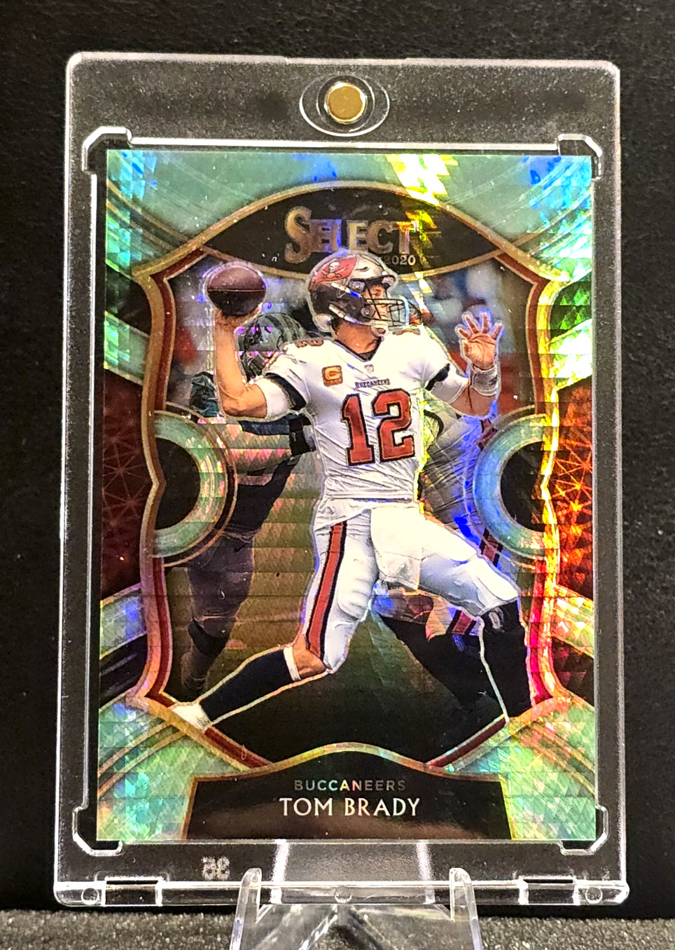 TOM BRADY 2020 PANINI SELECT CONCOURSE DRAGON SCALE PRIZM /67 Buccaneers