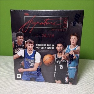 2025-26 Topps Signature Class Basketball Mega Box
