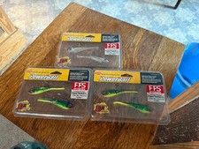 Berkley PowerBait Power Switch (3) Firetiger & Silver Bullet 3.5” 5/8 oz. 6 Pcs