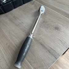 Snap-on Fhl80 38 Drive Long Handle Ratchet Dual 80 Tooth Dark Titanium Grip