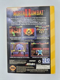 Mortal Kombat II Sega 32X Manual Included  CIB