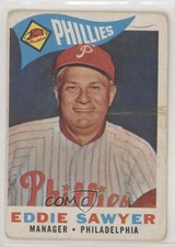 1960 Topps Eddie Sawyer #226 09wc