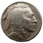 1930-S Buffalo Nickel - VF - Full Horn