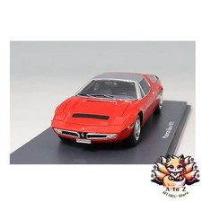 NEW Schuco PRO.R43 1/43 Scale Maserati Bora 1971 Red/Silver Resin Model