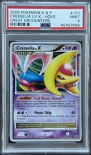 Pokemon Cresselia LV.X 103/106 - PSA 9 - 2008 D&P DP Great Encounters Holo on eBay