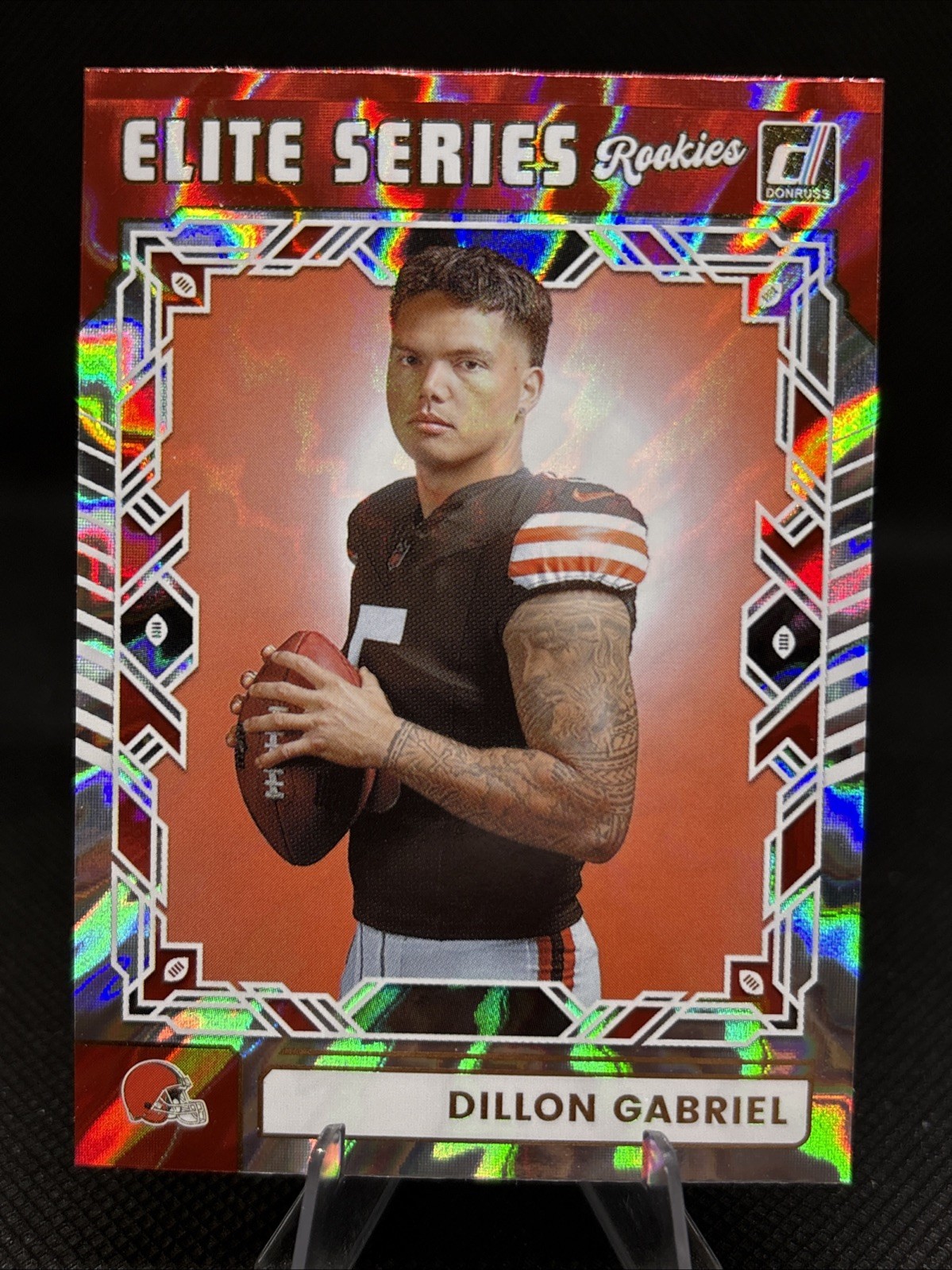 2025 Donruss Dillon Gabriel Elite Series Rookies #ESR-DGL Cleveland Browns RC