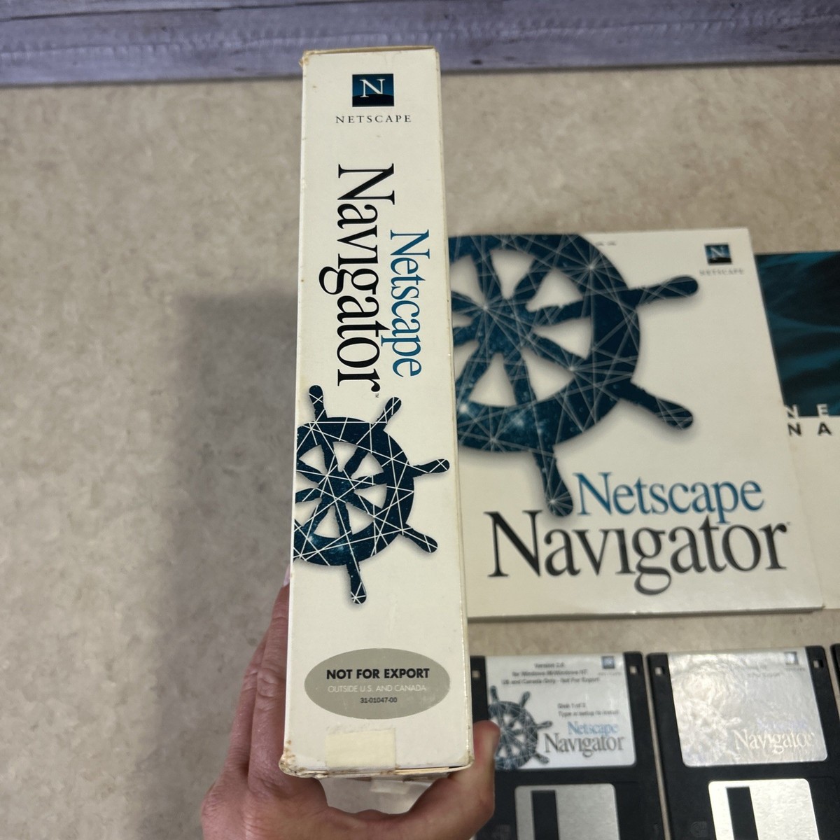 Vintage Netscape Navigator For Windows NT/Windows 95 | eBay