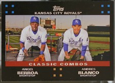 2007 Topps #659 Classic Combos (Angel Berroa / Andres Blanco) CC, UER EX