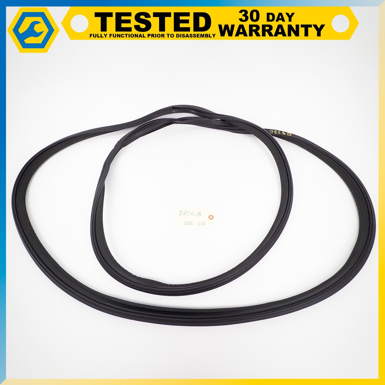 05-13 CHEVROLET CORVETTE C6 REAR WEATHERSTRIP LID TRUNK GASKET SEAL OEM