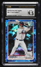 2020 Bowman Chrome Draft Sapphire Edition Jesse Franklin V #BD-17 CSG 9.5 0h2x