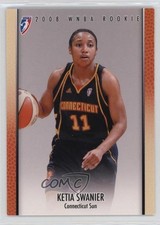 2008 Rittenhouse WNBA Rookies 138/444 Ketia Swanier #R12 gb9