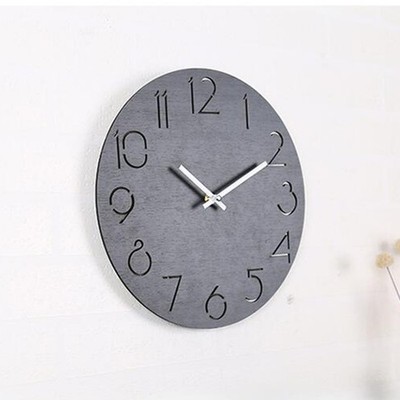  Wandbehang Wanduhr Wanduhren Für Wohnzimmer Wohnzimmerwanduhr Runde Holzwanduhr
