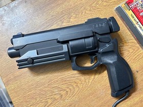 Sega Saturn Virtua Gun Controller HSS-0152 Yellow Start SS Virtua Cop 1