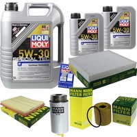 Mann Inspektionspaket 7L Liqui Moly Special Tec 5W-30 FüR Ford Transit Bus