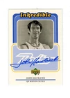 1999-00 Upper Deck Retro - Inkredible John Havlicek On card Auto CELTICS