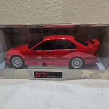 UT Models 1:18 BMW 318is Diecast Model Car Red/Black, Unopened Box