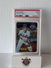 1969 Topps - Nolan Ryan #533 New York Mets Rookie Card PSA 3 VG. rookie card picture