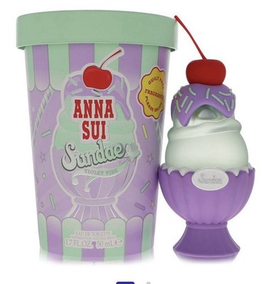 Anna Sui Sundae Violet Vibe Eau de Toilette Spray 1.7 fl oz Regular Size