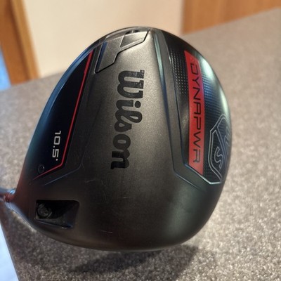 Wilson Dynapwr Carbon 10.5 Degree Driver Head w Fujikura Motore X F3 Stiff Flex