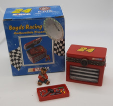 Boyds Bear #24 JOE GORDON Nascar Racing Treasure Hinged Box 919363