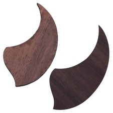 Rosewood Ukulele Pickguard Teardrop Shape Ukulele Pick Guards Plate Replacement