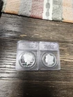 2024-S Morgan & Peace Dollar Set ANACS PR70DCAM Advanced Release