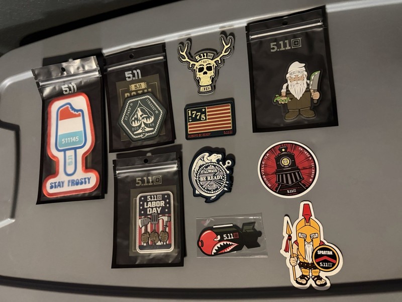 5.11 Patch X7 & Sticker Set X3
