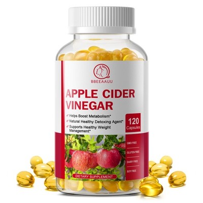 Apple Cider Vinegar Capsules Suppress Appetite Weight Management Digestive Heal
