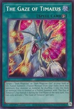 The Gaze of Timaeus (MZMU-EN013) - Secret Rare - 1st Edition