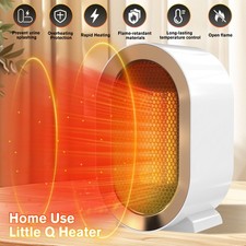 Electric Fan Heater For Room Winter 110V Fast Heating Bathroom Office Desktop