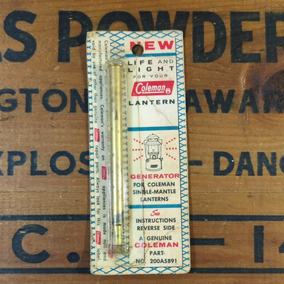 #ad Coleman Part No 200A5891 Generator for model 200 Single Mantle Lantern $17.99