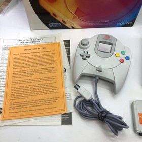 Sega Dreamcast Video Game Console White HKT-3020